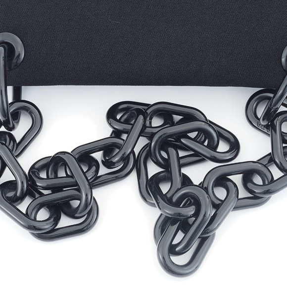 PRADA Black Canvas Shoulder Bag - Picture 5 of 12